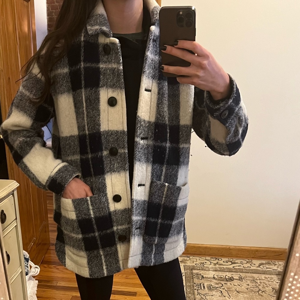 Madewell Plaid Jacket